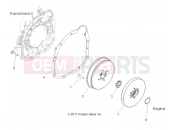 Polaris 2013 ATV SPORTSMAN TOURING 550 EPS - A13DN5EAF/EAR DRIVE TRAIN | DRIVE TRAIN, DRIVE COUPLER - A13DN5EAF/EAR (49ATVCOUPLER12SPTRGEPS)