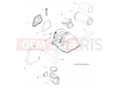 Polaris 2013 ATV SPORTSMAN TOURING 550 EPS - A13DN5EAF/EAR ENGINE | ENGINE, AIR INTAKE - A13DN5EAF/EAR (49ATVAIRINTAKE11SP550)