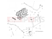 Polaris 2013 ATV SPORTSMAN TOURING 550 EPS - A13DN5EAF/EAR ENGINE | ENGINE, COOLING SYSTEM - A13DN5EAF/EAR (49ATVCOOL11SPTRG550)