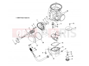 Polaris 2013 ATV SPORTSMAN 500 HD (A13MH50TD) ENGINE | ENGINE, CARBURETOR, LOWER - A13MH50TD (4999200099920009D08)