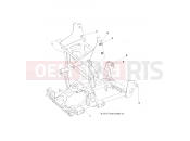 Polaris 2013 LEV GEM ALL OPTIONS - L13G2/4/6 FRAME » FRAME, FRONT SUPPORT - ALL OPTIONS (49GEMOPTIONS13SUPPORT)