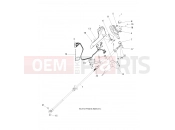 Polaris 2013 LEV GEM ALL OPTIONS - L13G2/4/6 STEERING » STEERING, COLUMN, STANDARD - ALL OPTIONS (49GEMSTEER13COLUMN)