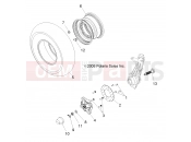 POLARIS TRAIL BOSS 330 INTL (A12EA32FA) WHEELS | WHEELS, FRONT - A12EA32FA (49ATVWHEELFRT10TBLZR)