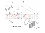 Polaris 2012 ATV TRAIL BLAZER 330 (A12NA32AA) ENGINE | ENGINE, COOLING SYSTEM - A12NA32AA (49ATVCOOL10TBLZR)