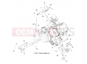 Polaris 2012 ATV SCRAMBLER 500 4X4 (A12NG50AA) ENGINE | ENGINE, MOUNTING - A12NG50AA (49ATVENGINEMTG12SCRAM)