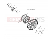 POLARIS PHOENIX 200 (A12PB20AF) WHEELS | WHEELS, FRONT - A12PB20AF (49ATVWHEELFRT08PHX)