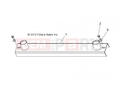 POLARIS GEM E2/EL/ES/E4/E4S/E6/E6S/ELXD - L12G2/4/6/A/D/L/S/GALA BODY | BODY, SUPPORT PACK - L12G6A (49GEMBODY11SUPPORT)