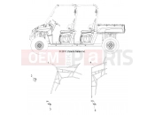 POLARIS RANGER CREW 800 - R12WH76AG/AR/EAH/EAV/EAW BODY | BODY, SIDE NETS - R12WH76AG/AR/EAH/EAV/EAW (49RGRNETS12CREW)