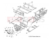 POLARIS RANGER CREW 800 - R12WH76AG/AR/EAH/EAV/EAW CHASSIS | CHASSIS, FRAME and FRONT BUMPER - R12WH76AG/AR/EAH/EAV/EAW (49RGRCHASSIS10CREW)
