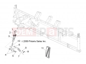 POLARIS RANGER CREW 800 - R12WH76AG/AR/EAH/EAV/EAW DRIVE TRAIN | DRIVE TRAIN, GEAR SELECTOR - R12WH76AG/AR/EAH/EAV/EAW (49RGRGEARSELECT10800CREW)