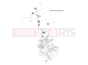 POLARIS RANGER CREW 800 - R12WH76AG/AR/EAH/EAV/EAW ENGINE | ENGINE, FUEL INJECTOR - R12WH76AG/AR/EAH/EAV/EAW (49RGRFUELINJECT116X6)