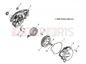POLARIS RANGER CREW 800 - R12WH76AG/AR/EAH/EAV/EAW ENGINE | ENGINE, STATOR and FLYWHEEL - R12WH76AG/AR/EAH/EAV/EAW (4999202259920225E04)