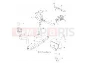 POLARIS RANGER XP 800 - R12TH76/TH7E/TX7E ENGINE | ENGINE, AIR INTAKE - R12TH76/TH7E/TX7E ALL OPTIONS (49RGRAIRINTAKE118004X4)