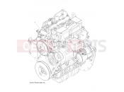 Polaris 2012 RANGER RANGER 900 DIESEL (R12TH90DG) ENGINE | ENGINE, LONG BLOCK - R12TH90DG (49RGRLB1204209)