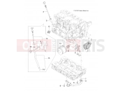 Polaris 2012 RANGER RANGER 900 DIESEL (R12TH90DG) ENGINE | ENGINE, OIL SYSTEM and DIPSTICK - R12TH90DG (49RGROILPUMP11DCREW)