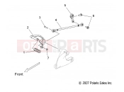 VICTORY HIGHBALL (V12WB36NA) DRIVE TRAIN | DRIVE TRAIN, SHIFT LINKAGE - V12WB36NA (49VICSHIFTLINK08HMR)