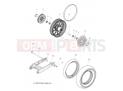 VICTORY HIGHBALL (V12WB36NA) WHEELS » WHEELS, REAR - (49VICWHEELRR12HB)