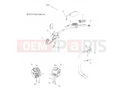 VICTORY 2012 KINGPIN - V12CB36NP/NPC/NPA STEERING » STEERING, CONTROLS and MIRRORS - (49VICMIRRORS12KP)