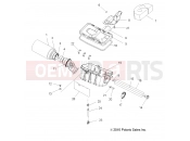 Polaris 2011 ATV SPORTSMAN 800 EFI - A11MH76AX/AZ ENGINE | ENGINE, AIR INTAKE SYSTEM - A11MH76AX/AZ (49ATVAIRBOX11SP800)