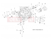 Polaris 2011 ATV SPORTSMAN 800 EFI - A11MH76AX/AZ ENGINE | ENGINE, MOUNTING - A11MH76AX/AZ (49ATVENGINEMTG11SP800)