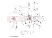 Polaris 2011 ATV OUTLAW 525 IRS (A11GP52AA) ENGINE | ENGINE, CARBURETOR - A11GP52AA (49ATVCARB08OUT450S)