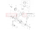 Polaris 2011 ATV OUTLAW 525 IRS (A11GP52AA) ENGINE | ENGINE, CRANKSHAFT and PISTON - A11GP52AA (49ATVCRANKSHAFT07OUT525)
