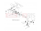 Polaris 2011 ATV SCRAMBLER 500 4X4 INTL (A11NG50FA) ENGINE | ENGINE, EXHAUST - A11NG50FA (49ATVEXHAUST10SCRAM)