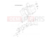 Polaris 2011 ATV SCRAMBLER 500 4X4 INTL (A11NG50FA) ENGINE | ENGINE, WATER PUMP - A11NG50FA (49ATVWATERPUMP11SCRAM)