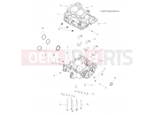 Polaris 2011 ATV SPORTSMAN TOURING EPS 850 INTL (A11DX85FF) ENGINE | ENGINE, CRANKCASE - A11DX85FF (49ATVCRANKCASE09SPXP850)