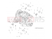 Polaris 2011 ATV SPORTSMAN TOURING EPS 850 INTL (A11DX85FF) ENGINE | ENGINE, MOUNTING - A11DX85FF (49ATVENGINEMTG10SPXP850)