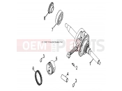 Polaris 2011 ATV SPORTSMAN 90 (A11FA09AA) ENGINE | ENGINE, CRANKSHAFT and PISTON - A11FA09AA (49ATVCRANKSHAFT08OUT90)