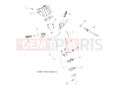 Polaris 2011 ATV TRAIL BOSS 330 INTL (A11EA32FA) STEERING | STEERING, HANDLEBAR and CONTROLS - A11EA32FA (49ATVHANDLEBAR10BOSSI)