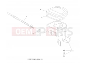 Polaris 2011 ATV SCRAMBLER 500 4X4 (A11NG50AA) STEERING | STEERING, CONTROLS and THROTTLE - A11NG50AA (49ATVCONTROLS08SCRAM)