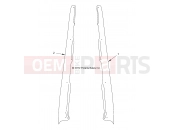 POLARIS GEM - e2/e4/e6/eS/eL/eLXD BODY | BODY, OPTIONS, SCUFF GUARDS, 6 PASSENGER - e6 (49GEMOPTIONS11GUARDS6)