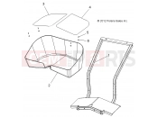 POLARIS GEM - e2/e4/e6/eS/eL/eLXD FRAME | FRAME, OPTIONS, LOWER FRAME LINKSBACK - e2/e4/e6 (49GEMOPTIONS11LINKSBACKE4)