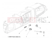 Polaris 2011 RANGER RANGER 400 HO - R11RH45AG/AH/AR ELECTRICAL | ELECTRICAL, DASH INSTRUMENTS and CONTROLS - R11RH45AG/AH/AR (49RGRDASH10)