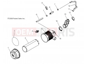 Polaris 2011 RANGER RANGER 400 HO - R11RH45AG/AH/AR ENGINE | ENGINE, AIR INTAKE SYSTEM - R11RH45AG/AH/AR (49RGRAIRBOX10)