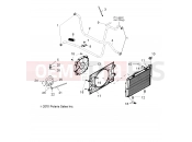 Polaris 2011 RANGER RANGER 400 HO - R11RH45AG/AH/AR ENGINE | ENGINE, COOLING SYSTEM - R11RH45AG/AH/AR (49RGRCOOL10400)