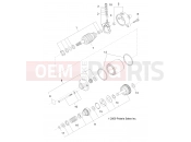 Polaris 2011 RANGER RANGER 400 HO - R11RH45AG/AH/AR ENGINE | ENGINE, STARTING MOTOR - R11RH45AG/AH/AR (49RGRSTARTINGMTR10)