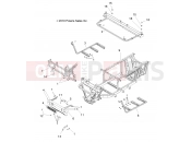 Polaris 2011 RANGER POLARIS LSV 4X4 (R11RC08LG) CHASSIS | CHASSIS, FRAME and FRONT BUMPER - R11RC08LG (49RGRFRAME11EV)
