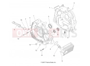Polaris 2010 ATV HAWKEYE 300 2X4 (A10LB27AA) ENGINE | ENGINE, CRANKCASE - A10LB27AA (49ATVCRANKCASE08SP300)