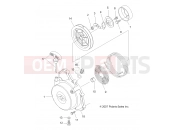 Polaris 2010 ATV HAWKEYE 300 2X4 (A10LB27AA) ENGINE | ENGINE, RECOIL STARTER - A10LB27AA (49ATVRECOIL08SP300)
