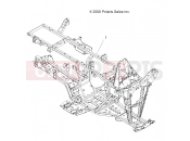 Polaris 2010 ATV SPORTSMAN 500 EFI TRACTOR (A10MN50ET) CHASSIS | CHASSIS, FRAME - A10MN50ET (49ATVFRAME09SP500TR)