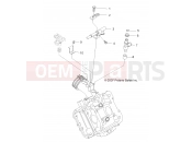 Polaris 2010 ATV SPORTSMAN 500 EFI TRACTOR (A10MN50ET) ENGINE | ENGINE, FUEL INJECTOR - A10MN50ET (49ATVFUELINJECT08SP500EFI)