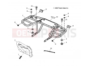 Polaris 2010 ATV PHOENIX 200 QUAD (A10PB20EB) CHASSIS » CHASSIS, BUMPER and RACK - (49ATVBUMPER08PHXQD)