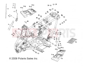 Polaris 2010 ATV PHOENIX 200 QUAD (A10PB20EB) CHASSIS | CHASSIS, FRAME - A10PB20EB (49ATVFRAME10PHXQD)