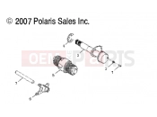 Polaris 2010 ATV PHOENIX 200 QUAD (A10PB20EB) DRIVE TRAIN | DRIVE TRAIN, DRUM SHIFT - A10PB20EB (49ATVSHIFT09PHXQD)