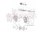 Polaris 2010 ATV TRAIL BOSS 330 (A10EA32AA) DRIVE TRAIN | DRIVE TRAIN, MAIN GEARCASE - A10EA32AA (49ATVGEARCASE10BOSS)