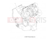 Polaris 2010 ATV TRAIL BOSS 330 (A10EA32AA) ENGINE | ENGINE, SHORT BLOCK - A10EA32AA (49ATVENGINE08TB)