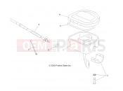 Polaris 2010 ATV TRAIL BOSS 330 (A10EA32AA) STEERING | STEERING, CONTROLS and THROTTLE - A10EA32AA (49ATVCONTROLS10TBLZR)